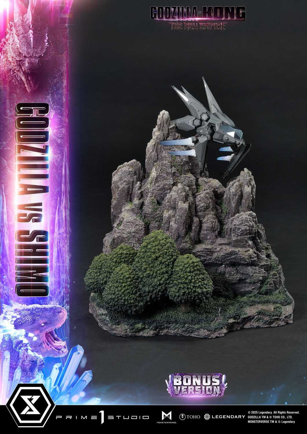 Godzilla x Kong: The New Empire Ultimate Diorama Masterline Series Statue Godzilla vs Shimo Bonus Version 86 cm
