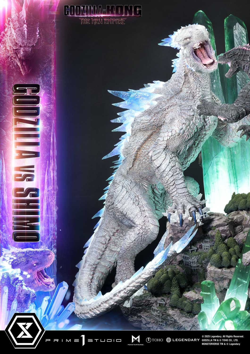 Godzilla x Kong: The New Empire Ultimate Diorama Masterline Series Statue Godzilla vs Shimo Bonus Version 86 cm