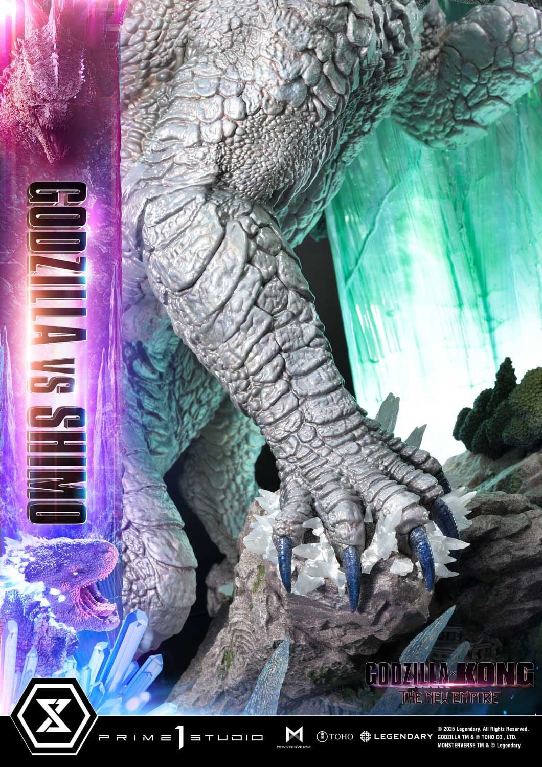 Godzilla x Kong: The New Empire Ultimate Diorama Masterline Series Statue Godzilla vs Shimo Bonus Version 86 cm