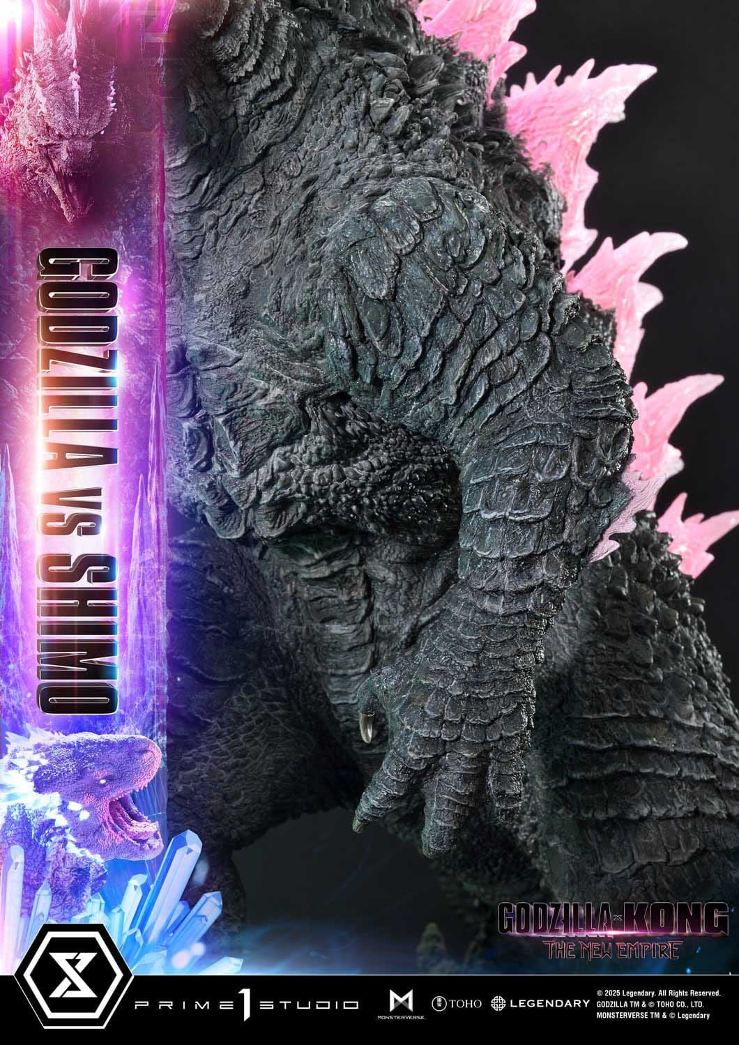 Godzilla x Kong: The New Empire Ultimate Diorama Masterline Series Statue Godzilla vs Shimo Bonus Version 86 cm