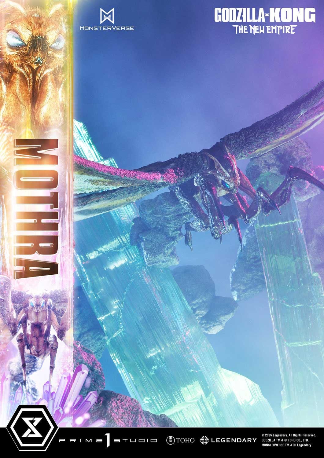 Godzilla x Kong: The New Empire Ultimate Diorama Masterline Series Statue Mothra 113 cm