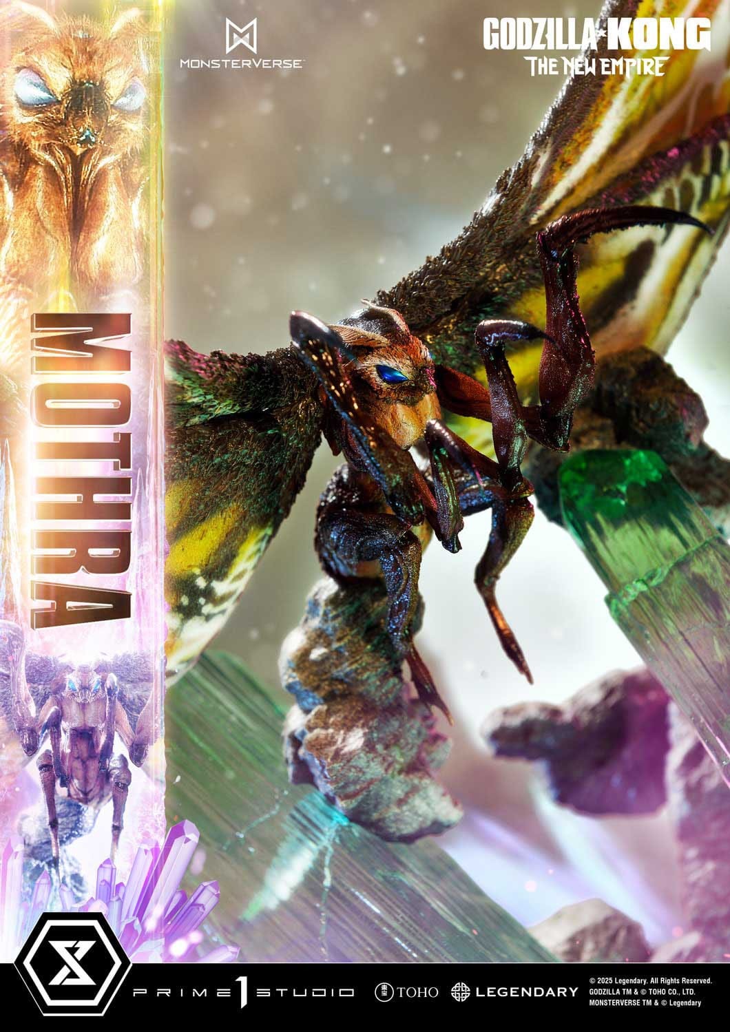 Godzilla x Kong: The New Empire Ultimate Diorama Masterline Series Statue Mothra 113 cm