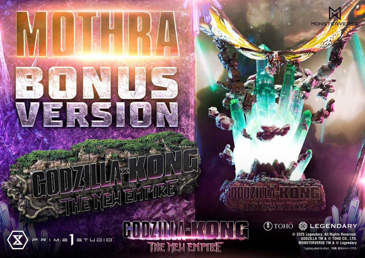 Godzilla x Kong: The New Empire Ultimate Diorama Masterline Series Statue Mothra Bonus Version 113 cm