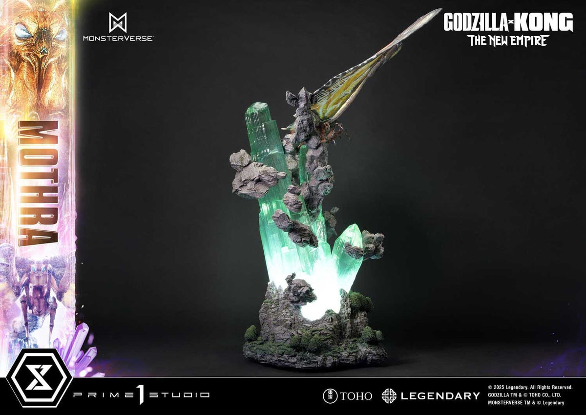 Godzilla x Kong: The New Empire Ultimate Diorama Masterline Series Statue Mothra Bonus Version 113 cm