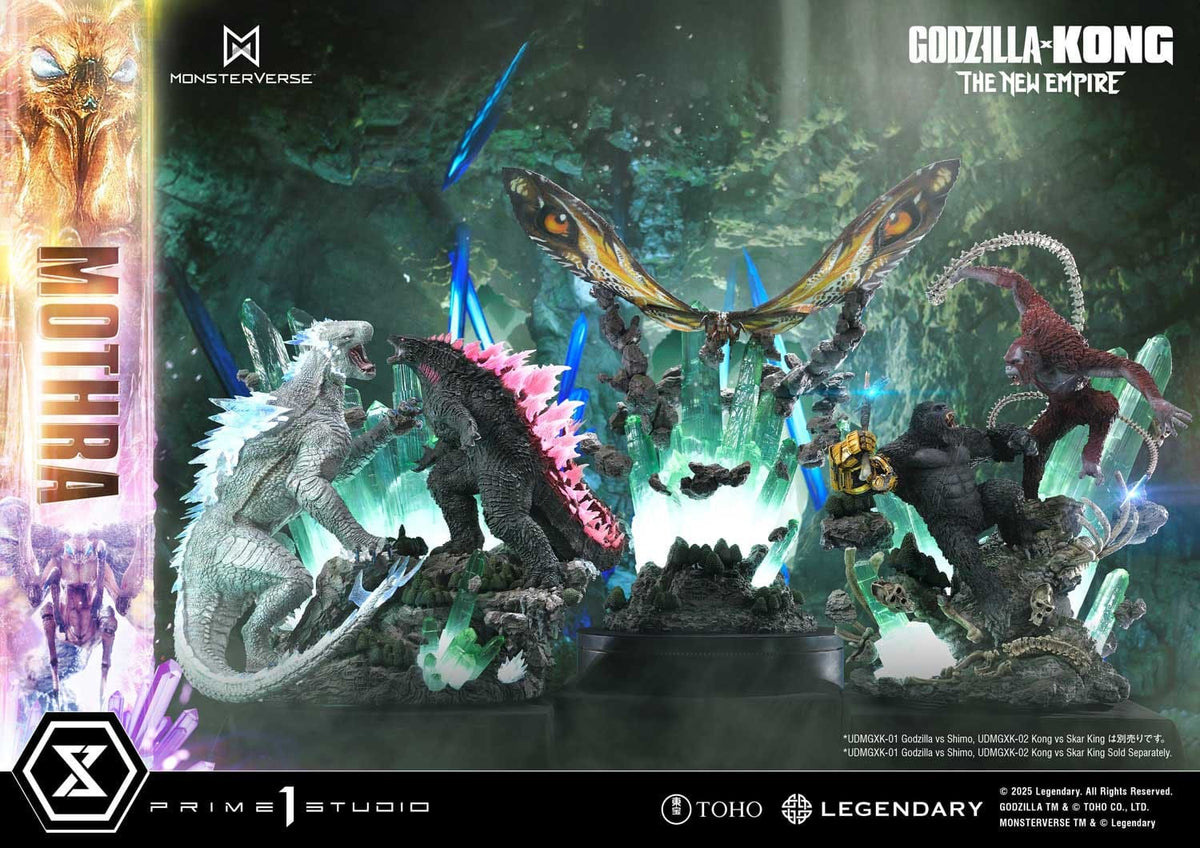 Godzilla x Kong: The New Empire Ultimate Diorama Masterline Series Statue Mothra Bonus Version 113 cm