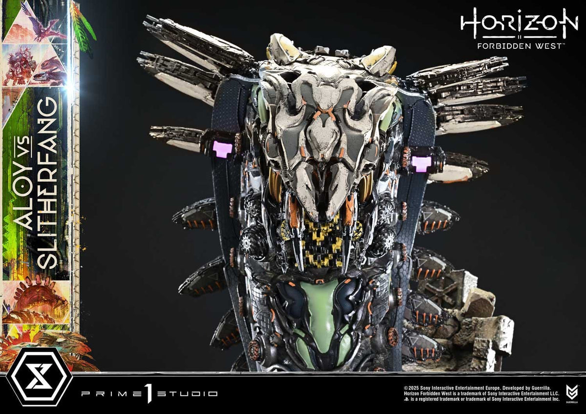 Horizon Forbidden West Ultimate Diorama Masterline Series Statue Aloy vs. The Slitherfang 82 cm