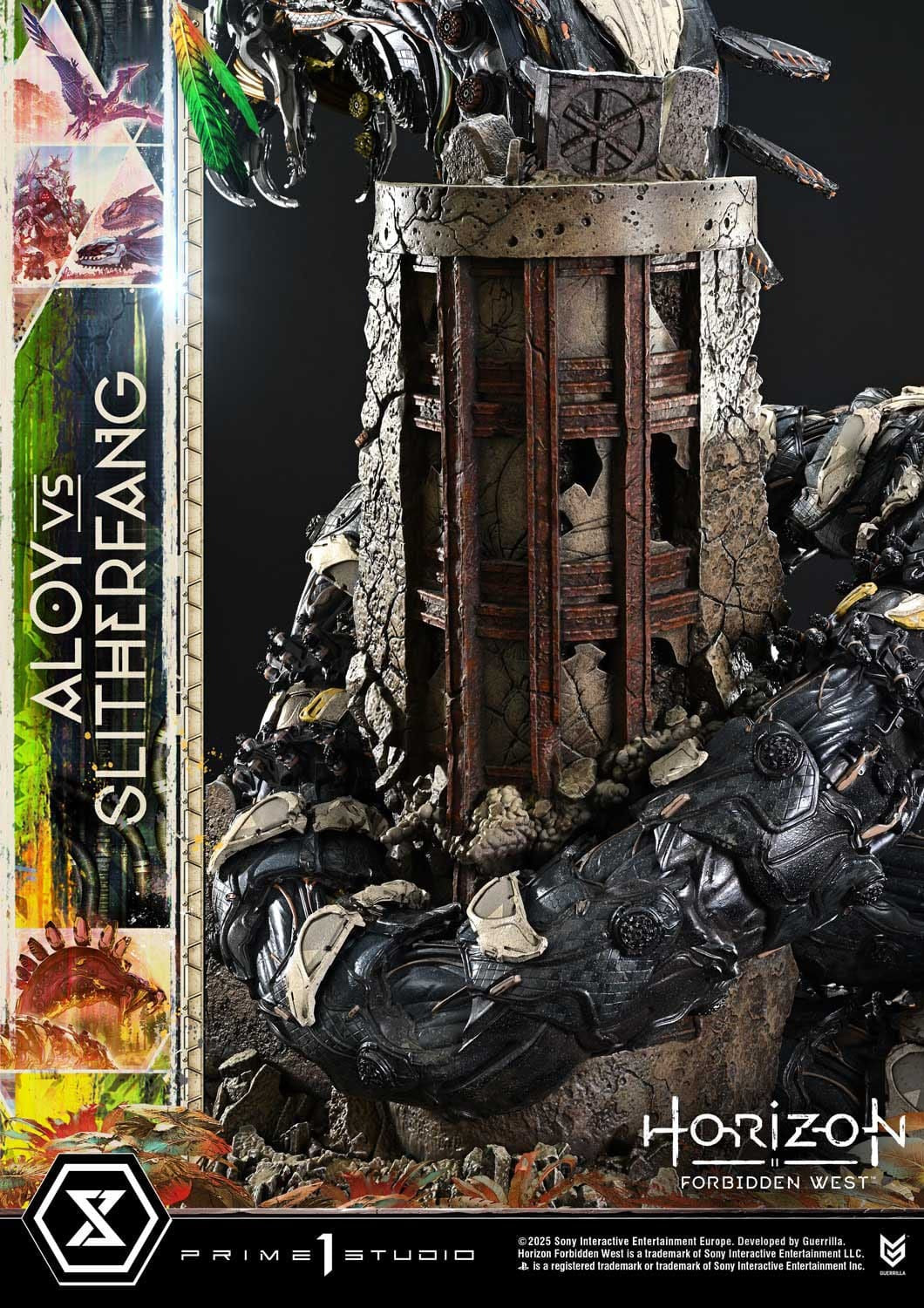 Horizon Forbidden West Ultimate Diorama Masterline Series Statue Aloy vs. The Slitherfang 82 cm