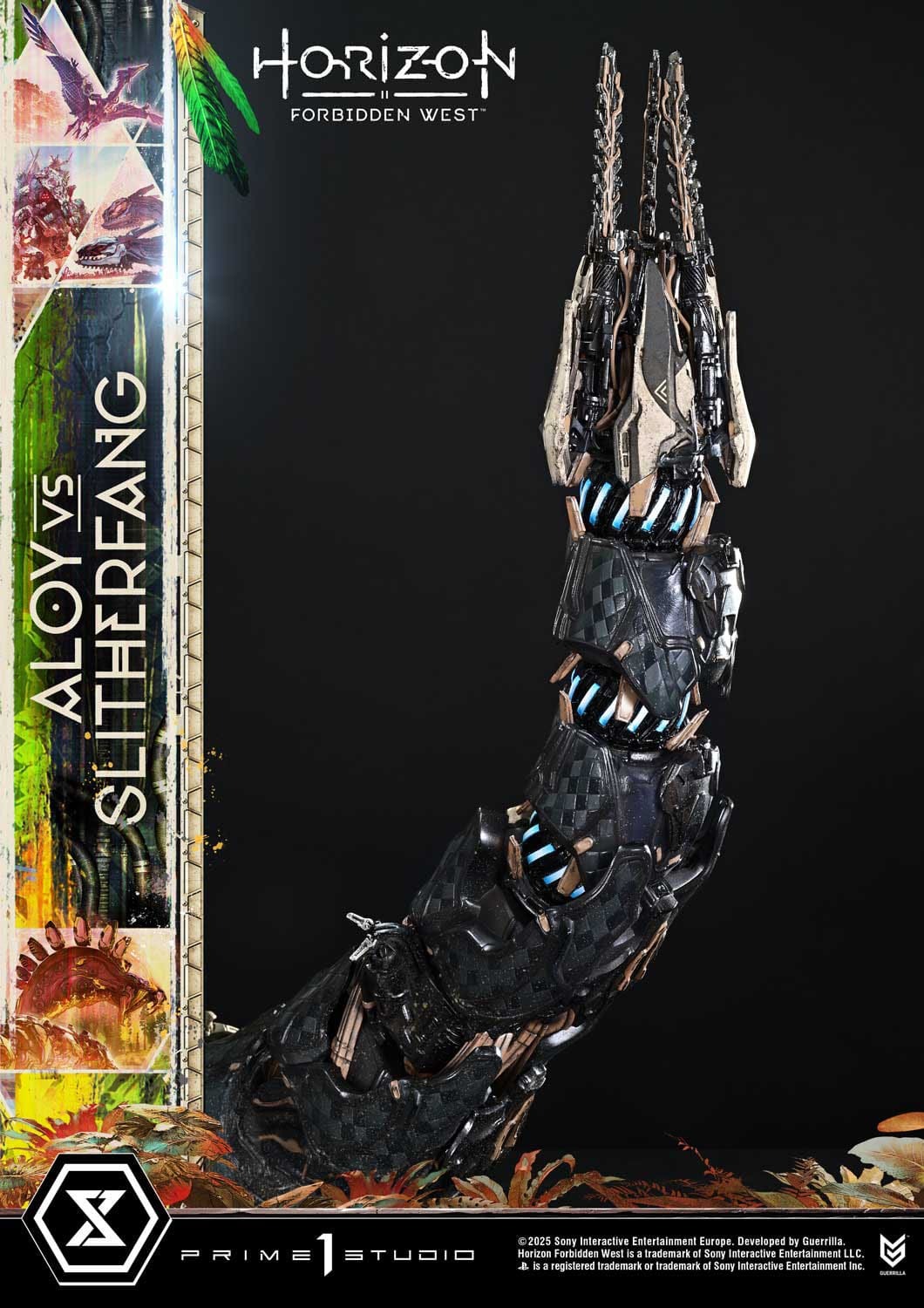 Horizon Forbidden West Ultimate Diorama Masterline Series Statue Aloy vs. The Slitherfang 82 cm