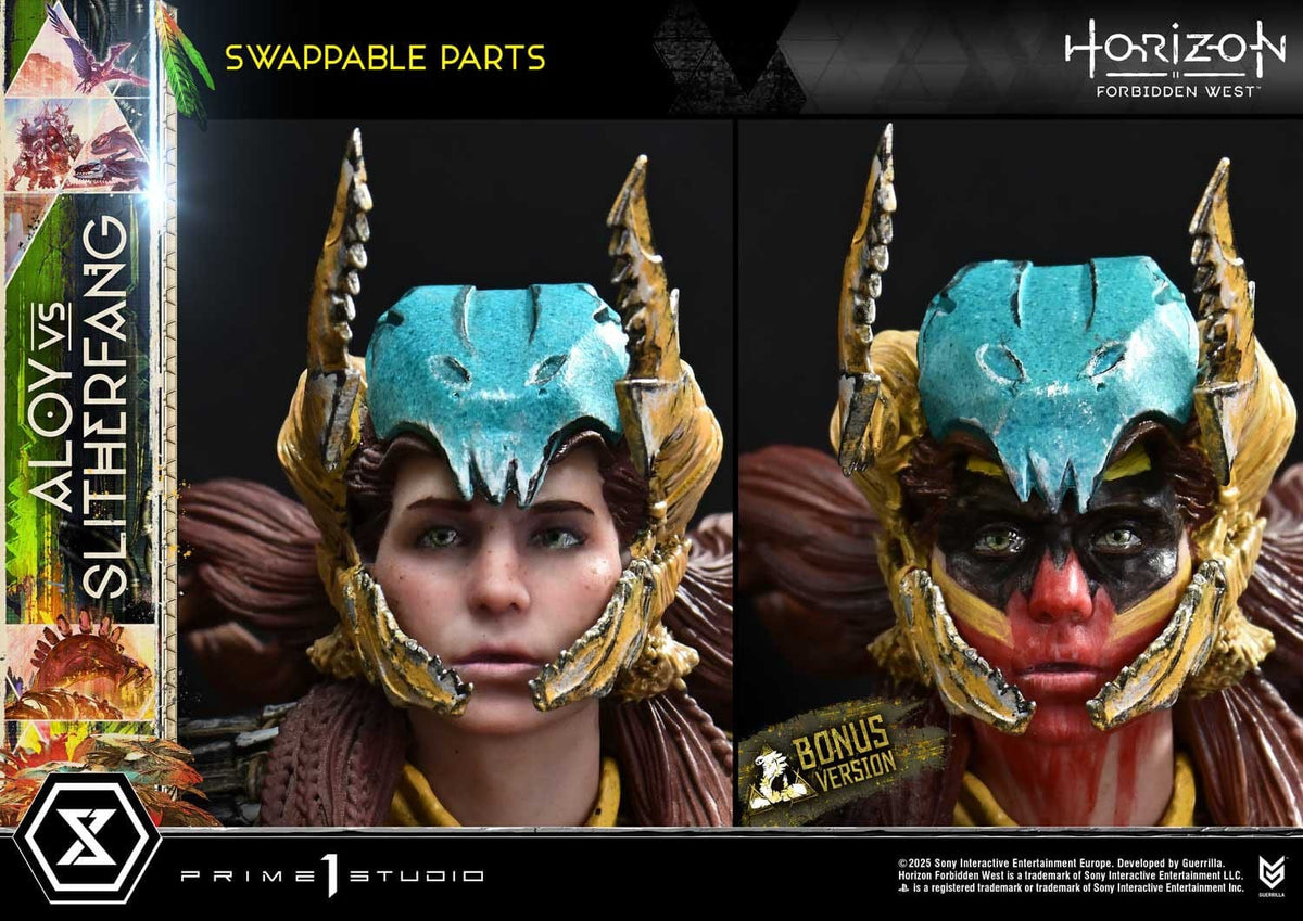 Horizon Forbidden West Ultimate Diorama Masterline Series Statue Aloy vs. The Slitherfang Bonus Version 82 cm