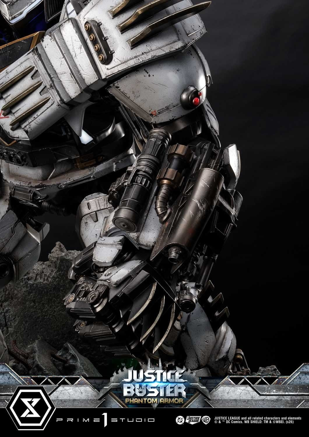 DC Comics Ultimate Museum Masterline Statue Justice Buster: Phantom Armor (Design By Josh Nizzi) 88 cm