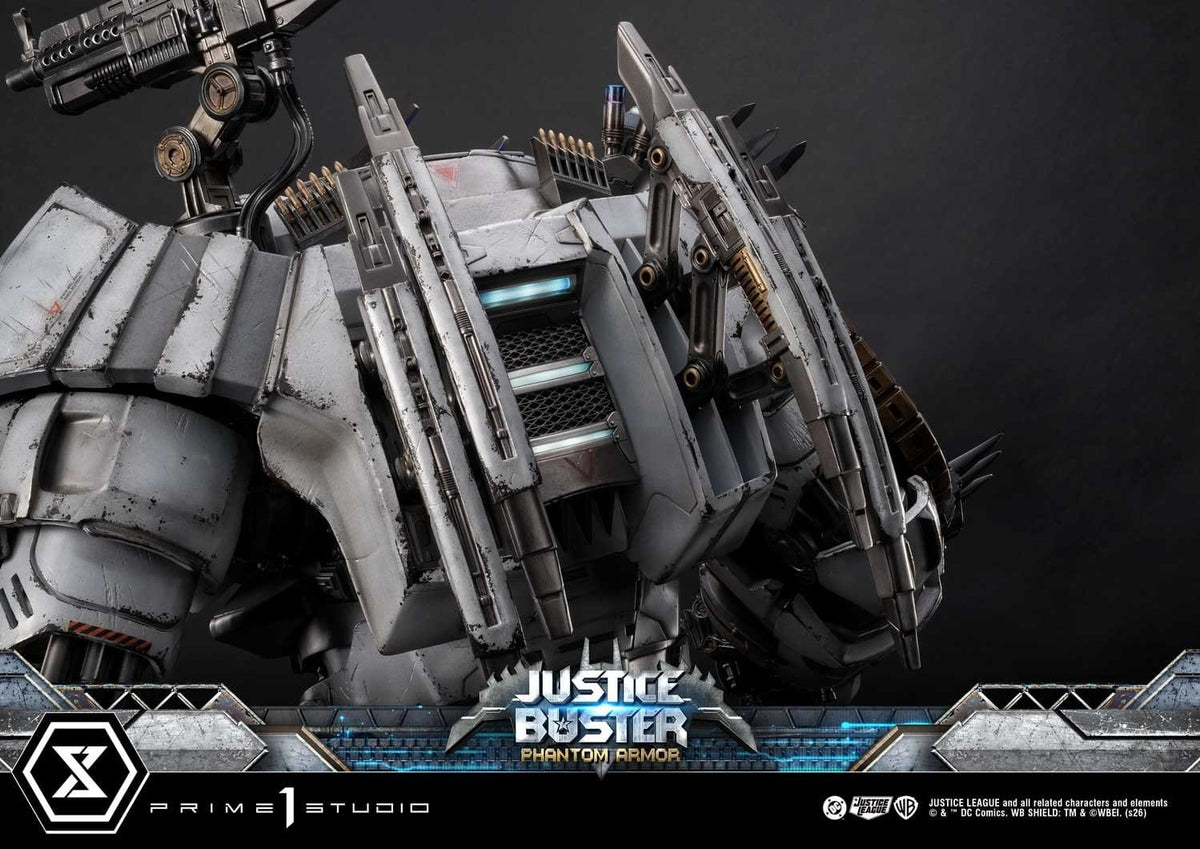 DC Comics Ultimate Museum Masterline Statue Justice Buster: Phantom Armor (Design By Josh Nizzi) 88 cm