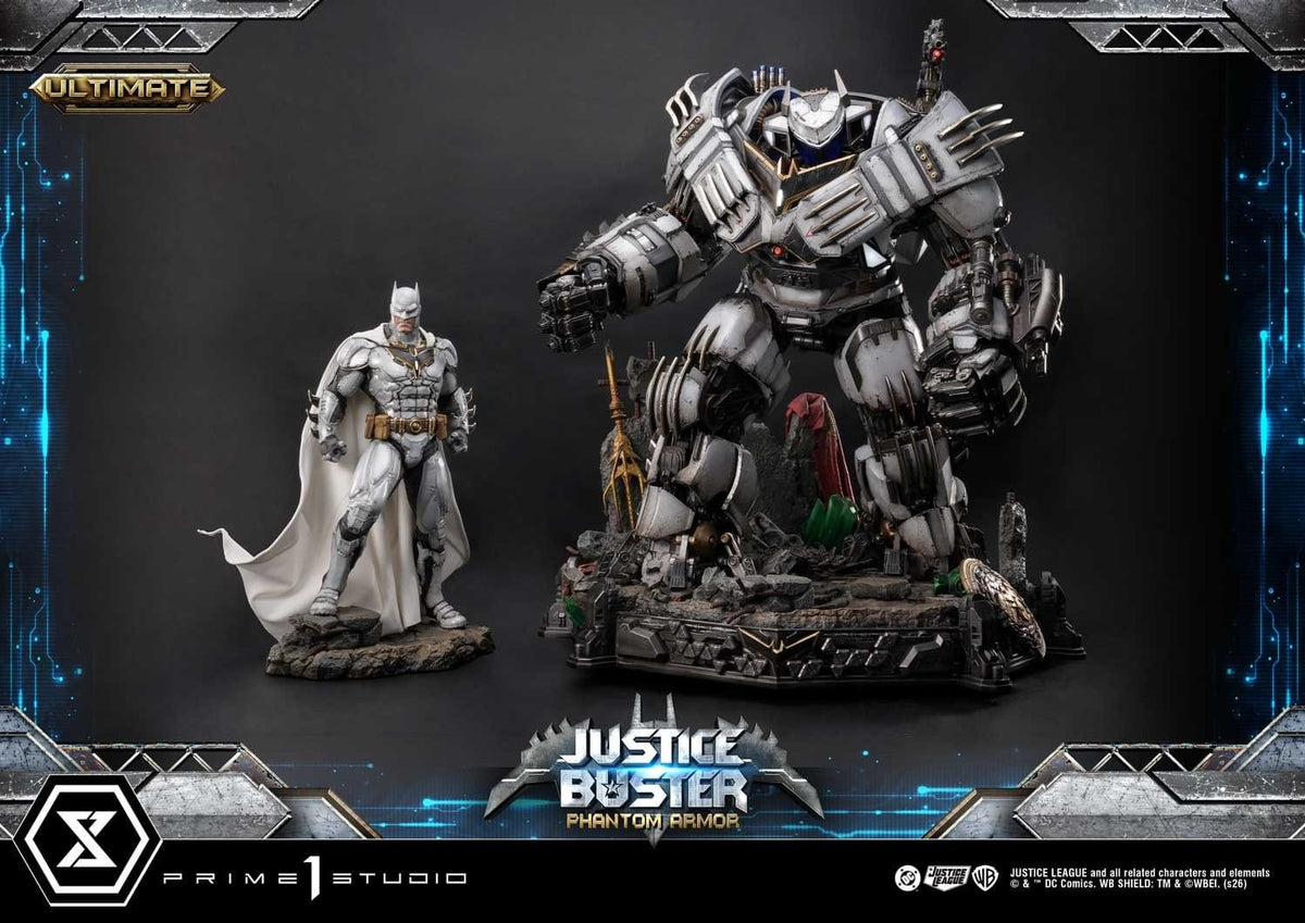 DC Comics Ultimate Museum Masterline Statue Justice Buster: Phantom Armor (Design By Josh Nizzi) Ultimate Version 88 cm