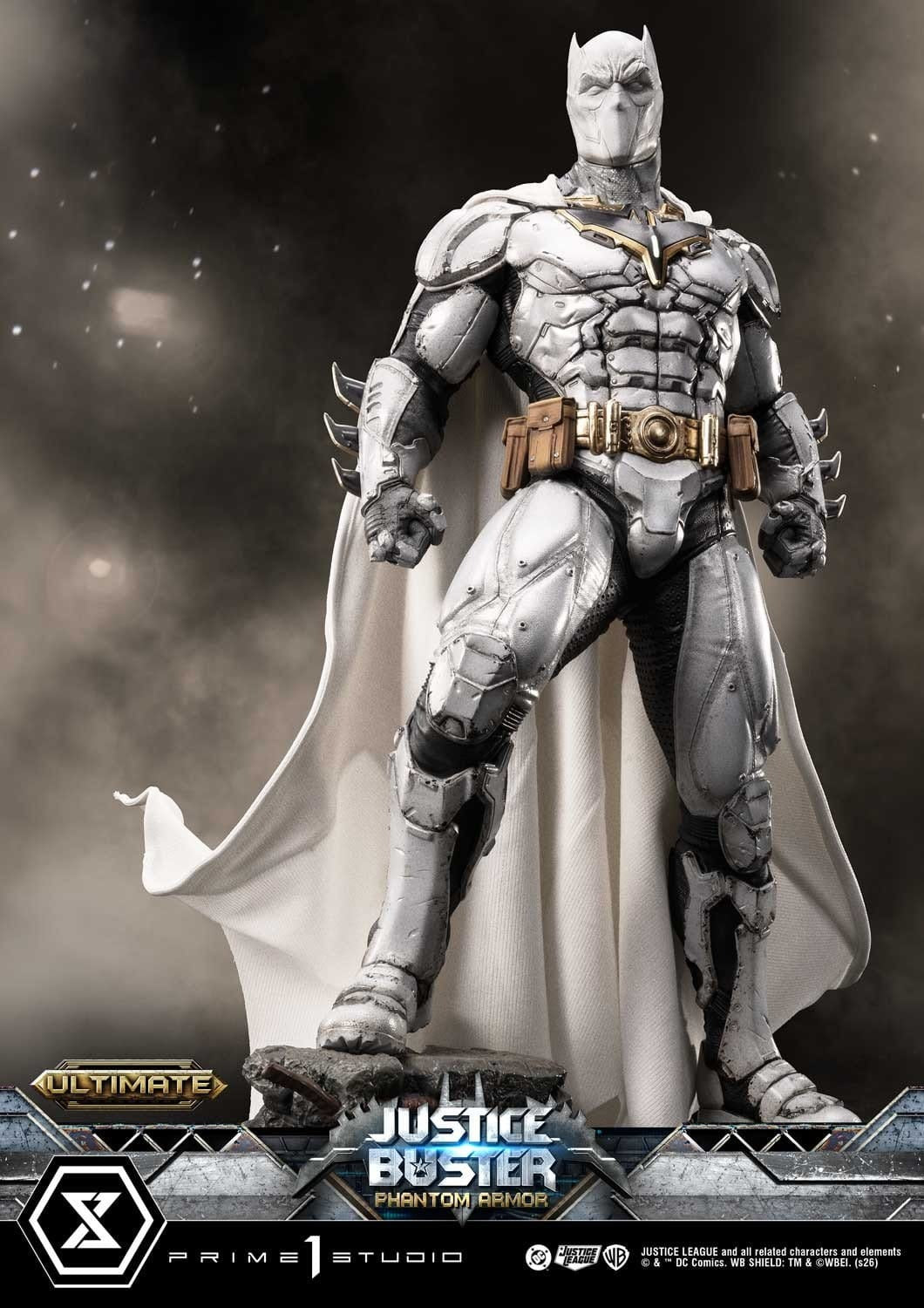 DC Comics Ultimate Museum Masterline Statue Justice Buster: Phantom Armor (Design By Josh Nizzi) Ultimate Version 88 cm