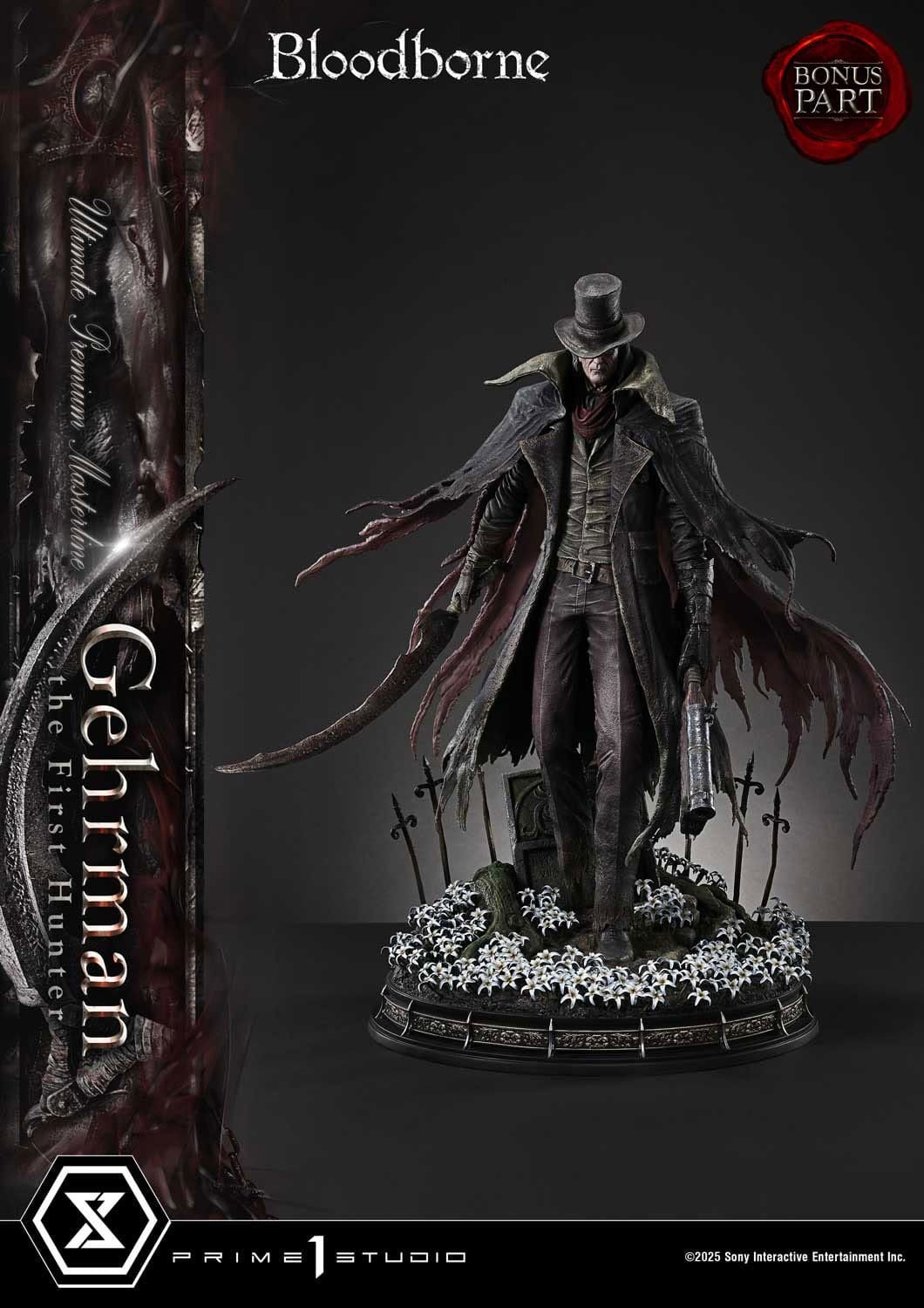 Bloodborne Ultimate Premium Masterline Series Statue 1/4 Gehrman Bonus Version 68 cm