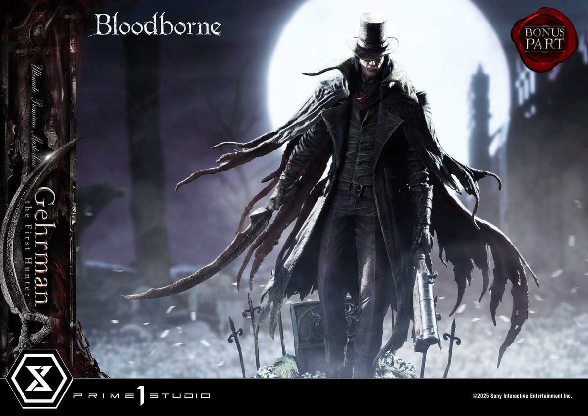 Bloodborne Ultimate Premium Masterline Series Statue 1/4 Gehrman Bonus Version 68 cm