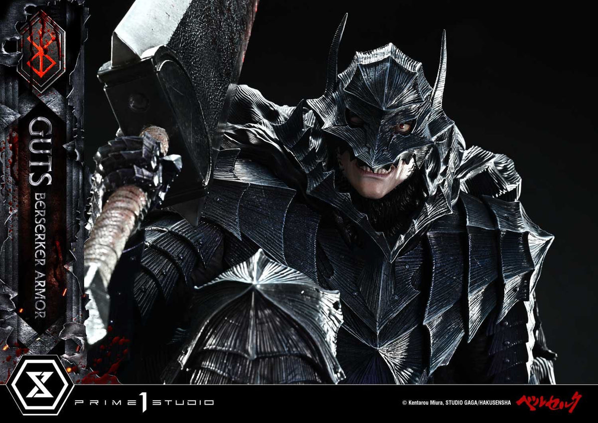 Berserk Ultimate Premium Masterline Series Statue 1/4 Guts, Berserker Armor Grunbeld vs. Guts 94 cm