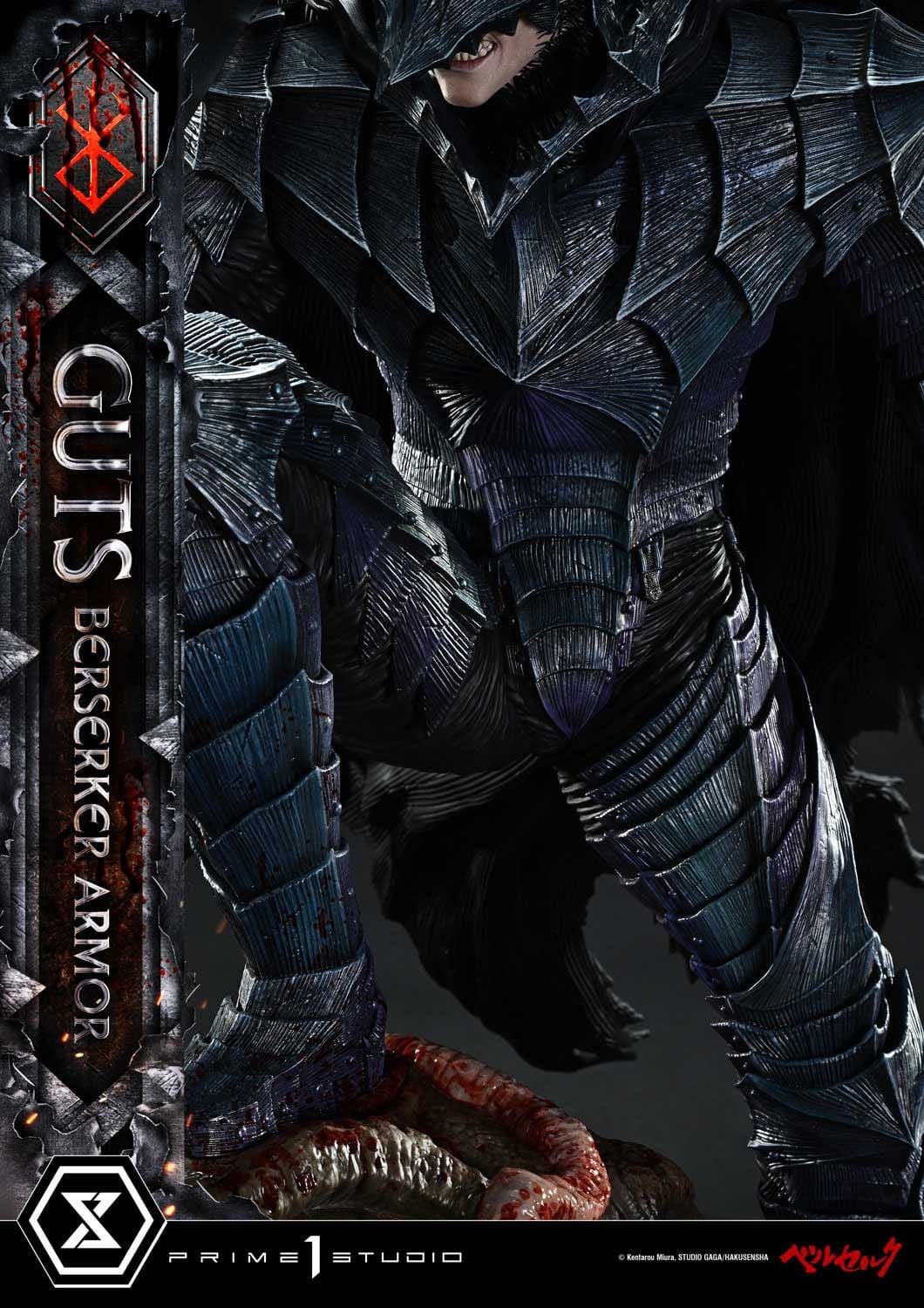 Berserk Ultimate Premium Masterline Series Statue 1/4 Guts, Berserker Armor Grunbeld vs. Guts 94 cm