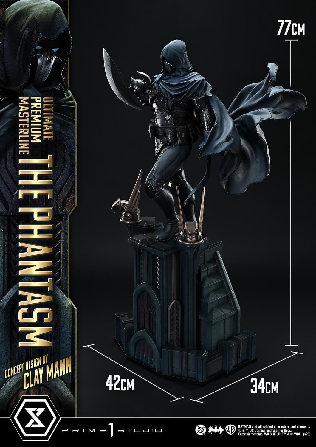 DC Comics Ultimate Premium Masterline Series Statue 1/4 The Phantasm (Concept Design by Clay Mann) 77 cm