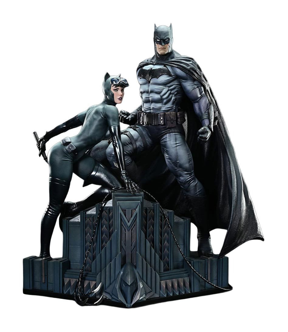 DC Comics Ultimate Premium Masterline Series Statue 1/4 Batman &amp; Catwoman (Concept Design by Clay Mann) 56 cm