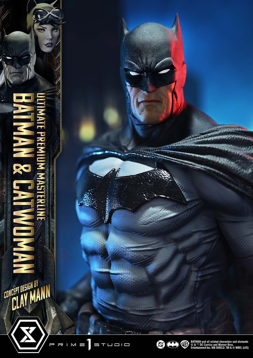 DC Comics Ultimate Premium Masterline Series Statue 1/4 Batman &amp; Catwoman (Concept Design by Clay Mann) 56 cm