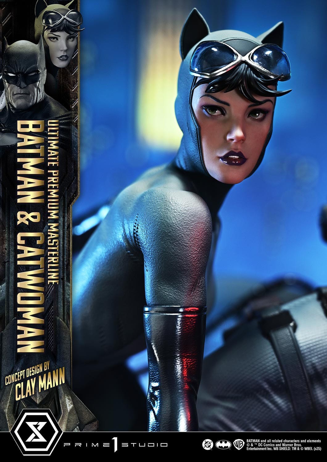 DC Comics Ultimate Premium Masterline Series Statue 1/4 Batman &amp; Catwoman (Concept Design by Clay Mann) 56 cm