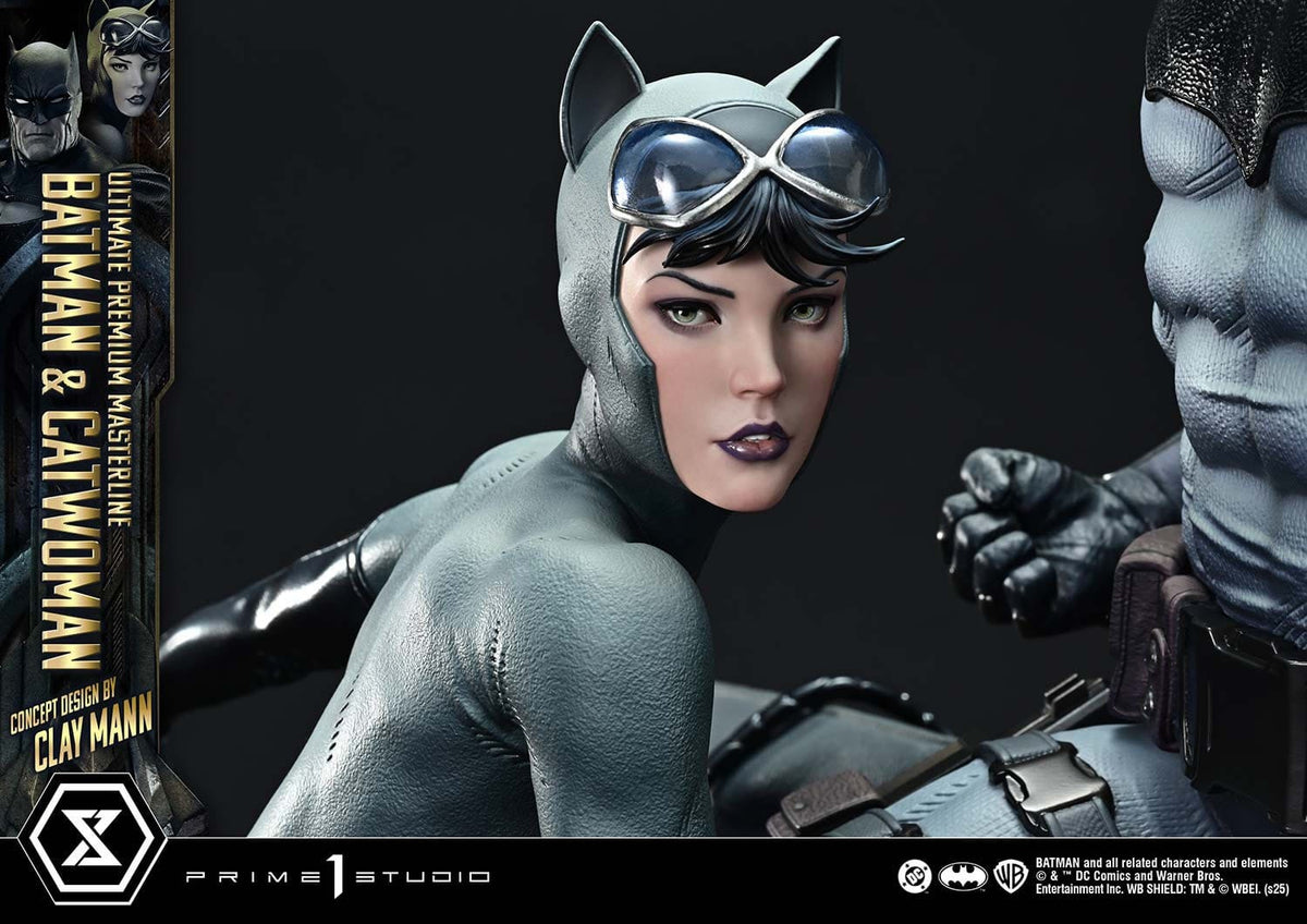 DC Comics Ultimate Premium Masterline Series Statue 1/4 Batman &amp; Catwoman (Concept Design by Clay Mann) 56 cm