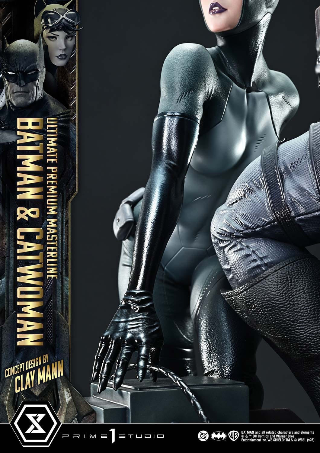 DC Comics Ultimate Premium Masterline Series Statue 1/4 Batman &amp; Catwoman (Concept Design by Clay Mann) 56 cm