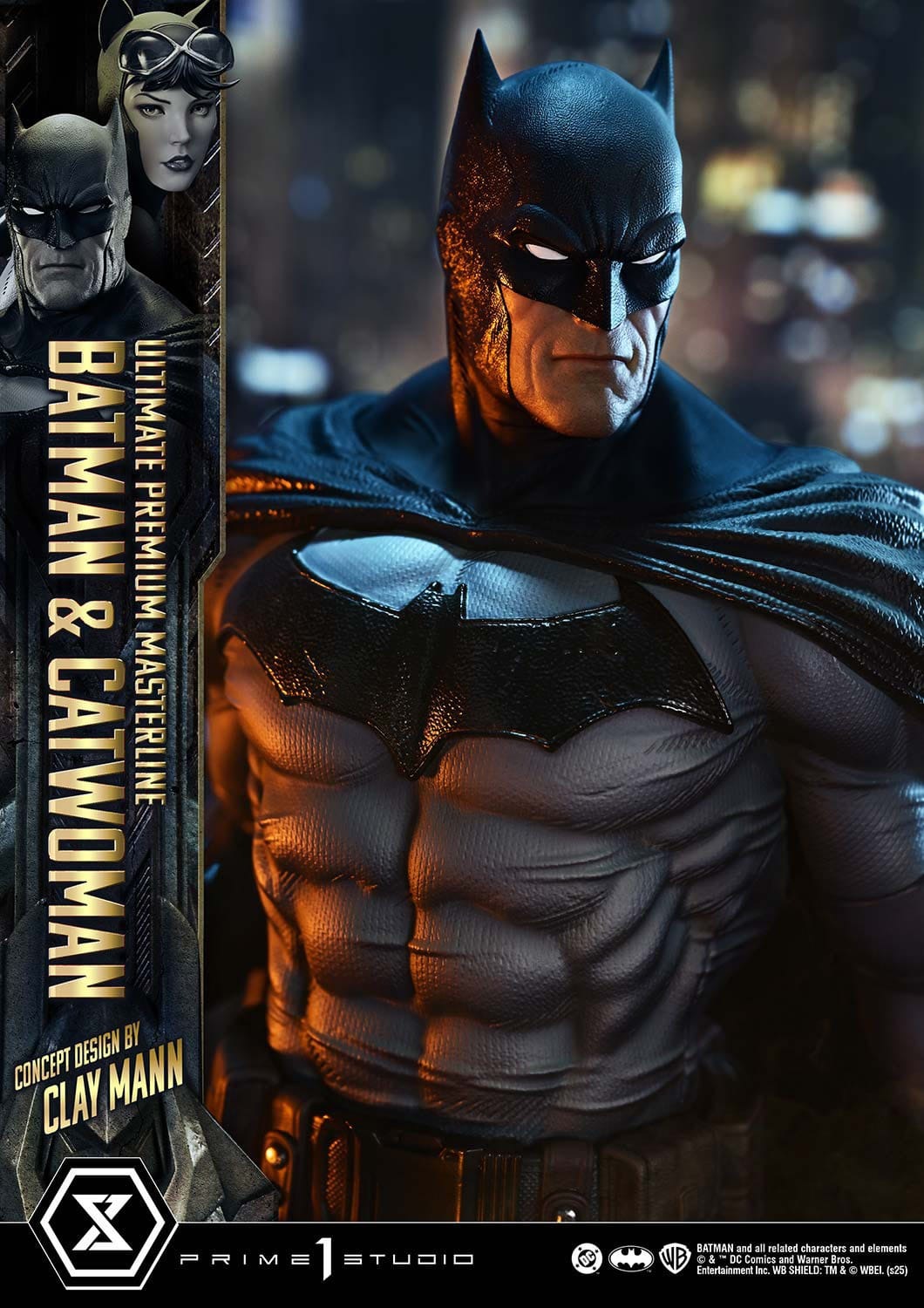 DC Comics Ultimate Premium Masterline Series Statue 1/4 Batman &amp; Catwoman (Concept Design by Clay Mann) 56 cm