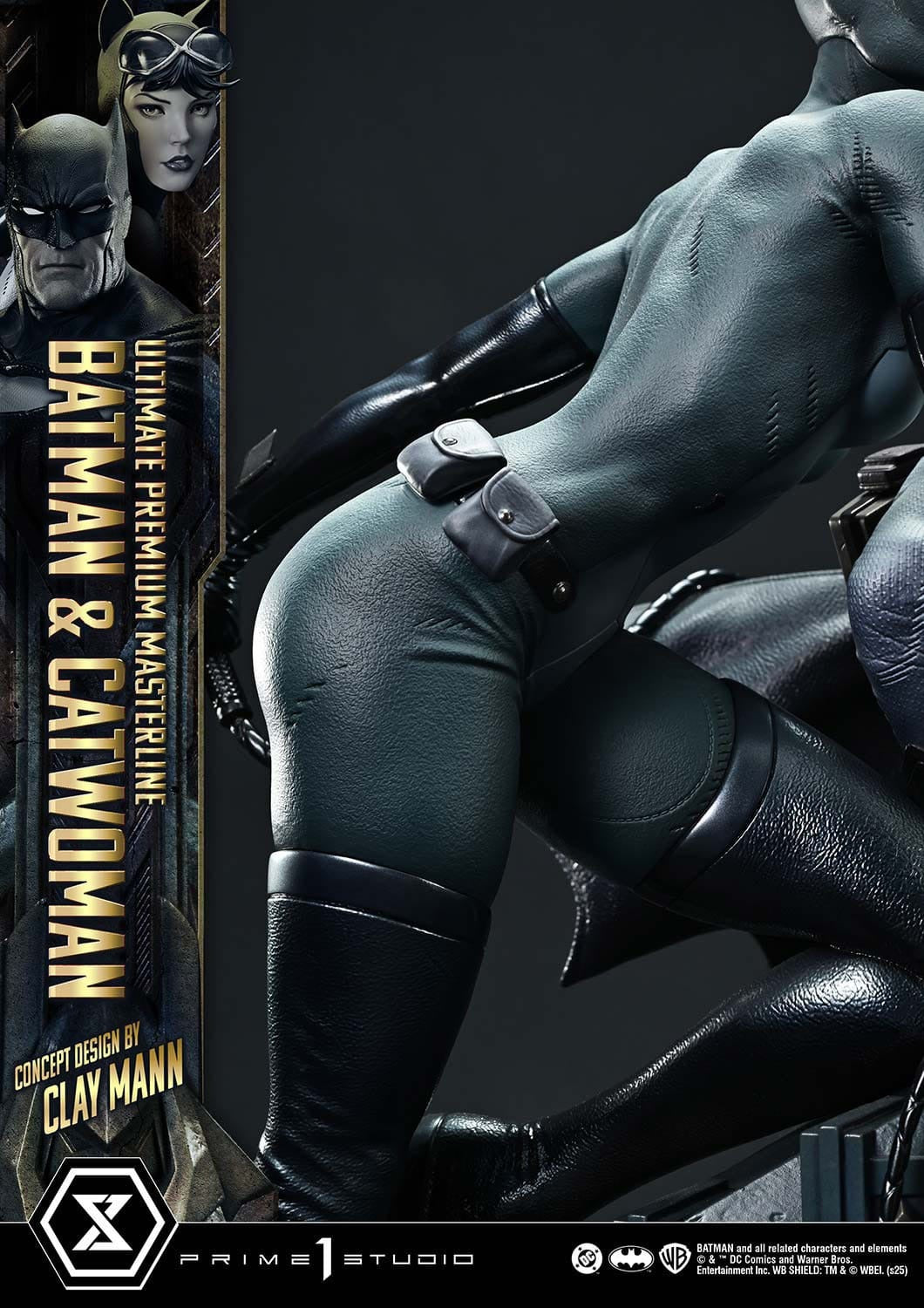 DC Comics Ultimate Premium Masterline Series Statue 1/4 Batman &amp; Catwoman (Concept Design by Clay Mann) 56 cm