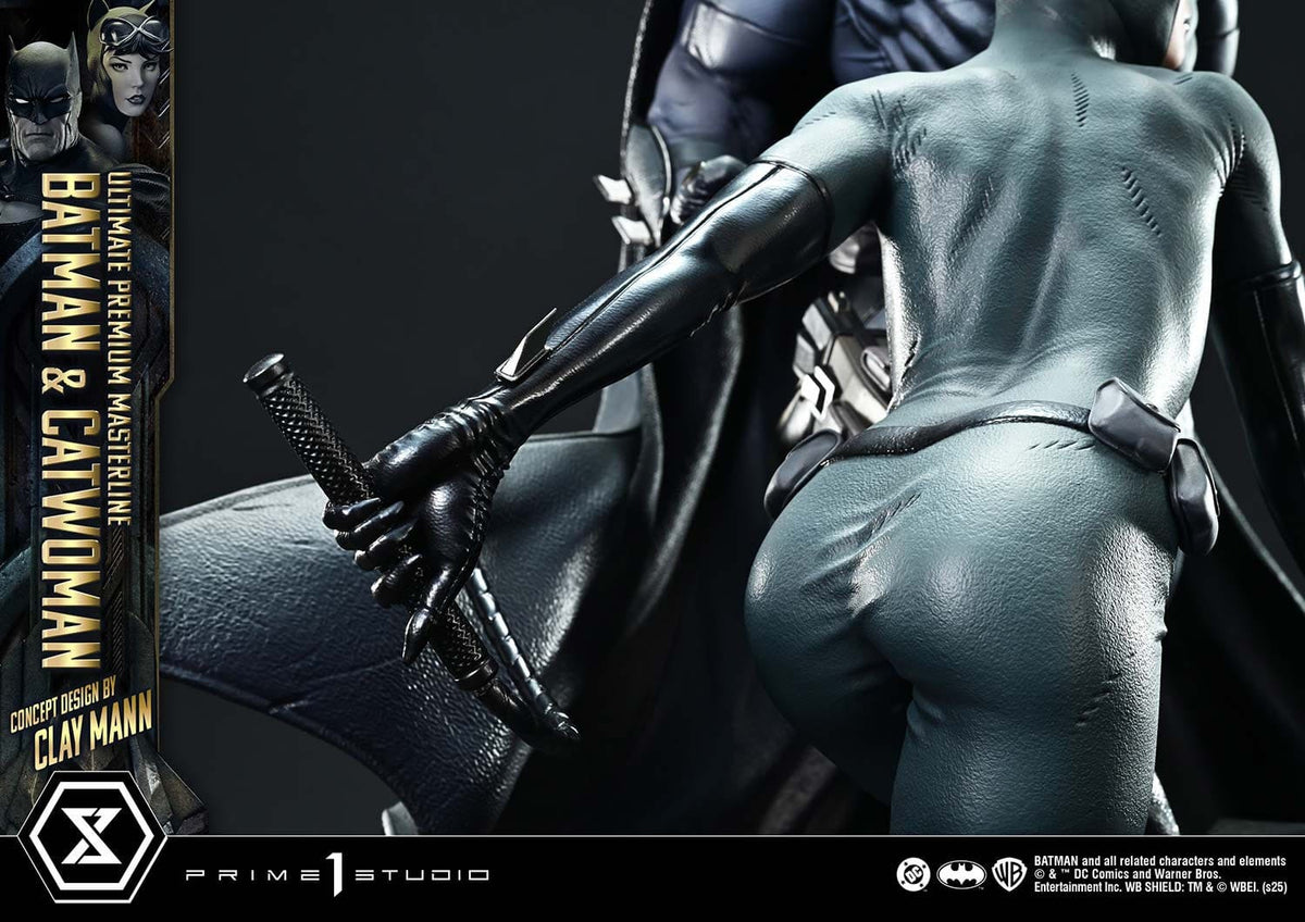 DC Comics Ultimate Premium Masterline Series Statue 1/4 Batman &amp; Catwoman (Concept Design by Clay Mann) 56 cm