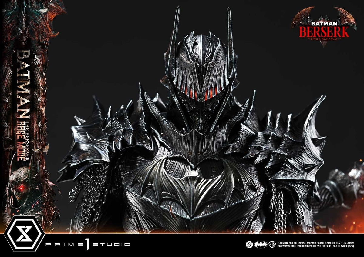 DC Comics Ultimate Premium Masterline Series Statue 1/4 Batman (Comics) Batman: The Berserker Rage Mode 82 cm
