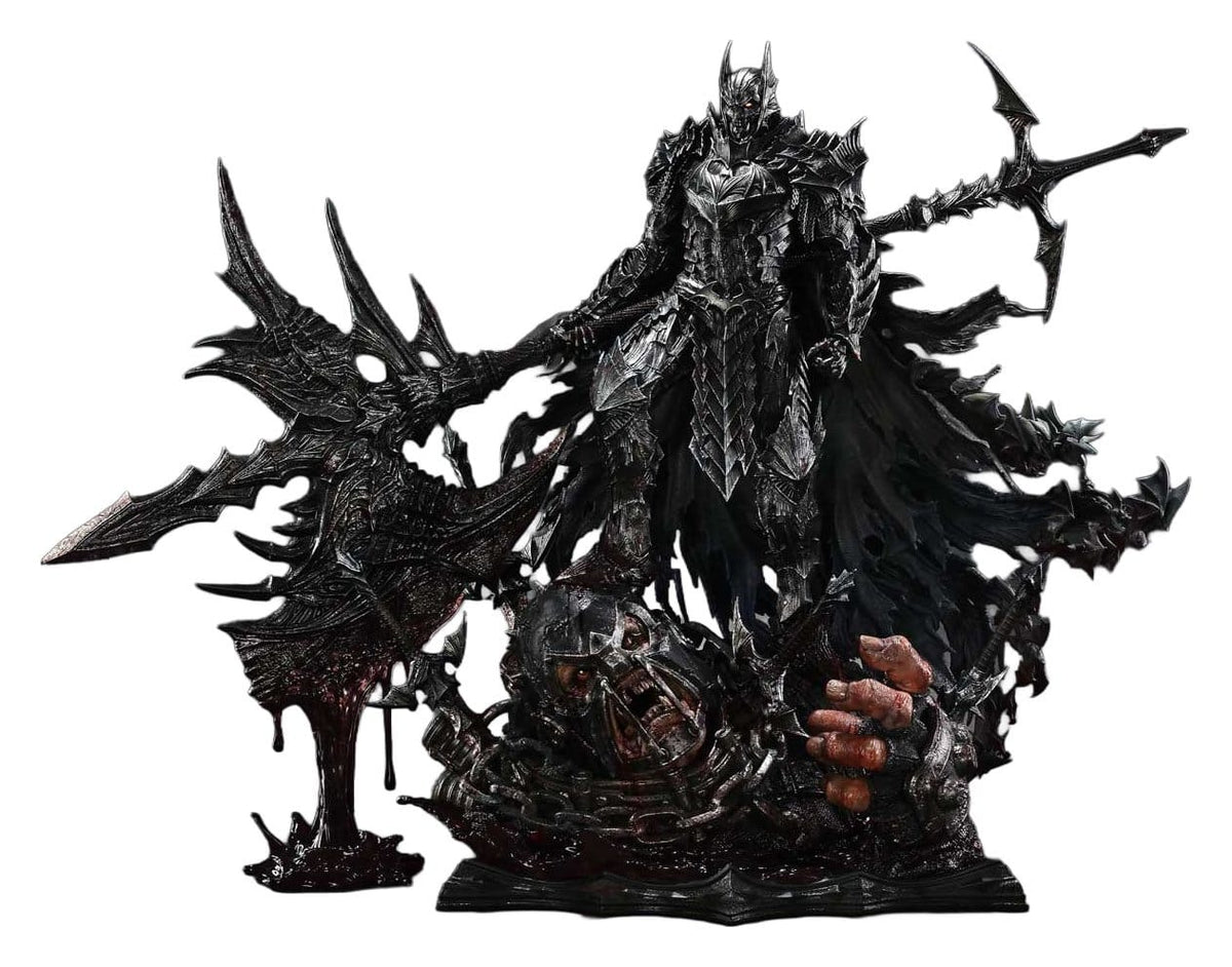 DC Comics Ultimate Premium Masterline Series Statue 1/4 Batman (Comics) Batman: The Berserker Rage Mode DX Bonus Version 93 cm