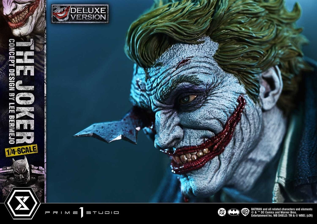 DC Comics Ultimate Premium Masterline Series Statue 1/4 The Joker (Concept Design by Lee Bermejo) Deluxe Version 53 cm