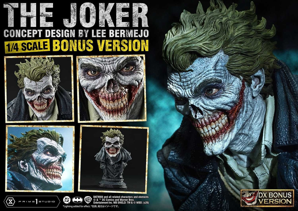 DC Comics Ultimate Premium Masterline Series Statue 1/4 The Joker (Concept Design by Lee Bermejo) DX Bonus Version 53 cm