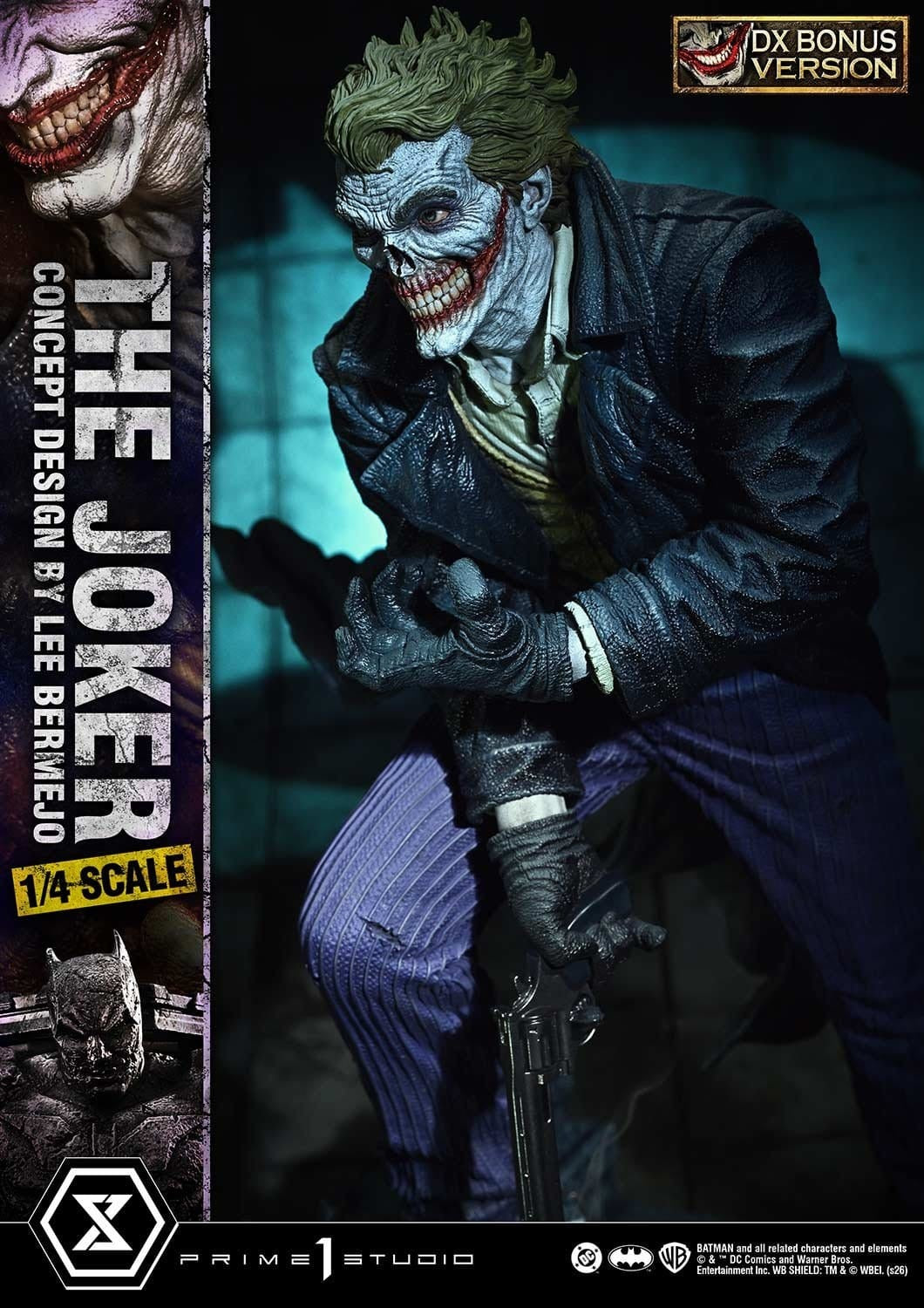 DC Comics Ultimate Premium Masterline Series Statue 1/4 The Joker (Concept Design by Lee Bermejo) DX Bonus Version 53 cm