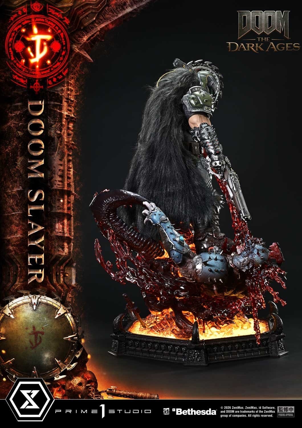 DOOM: The Dark Ages Ultimate Premium Masterline Series Statue 1/4 DOOM Slayer 77 cm