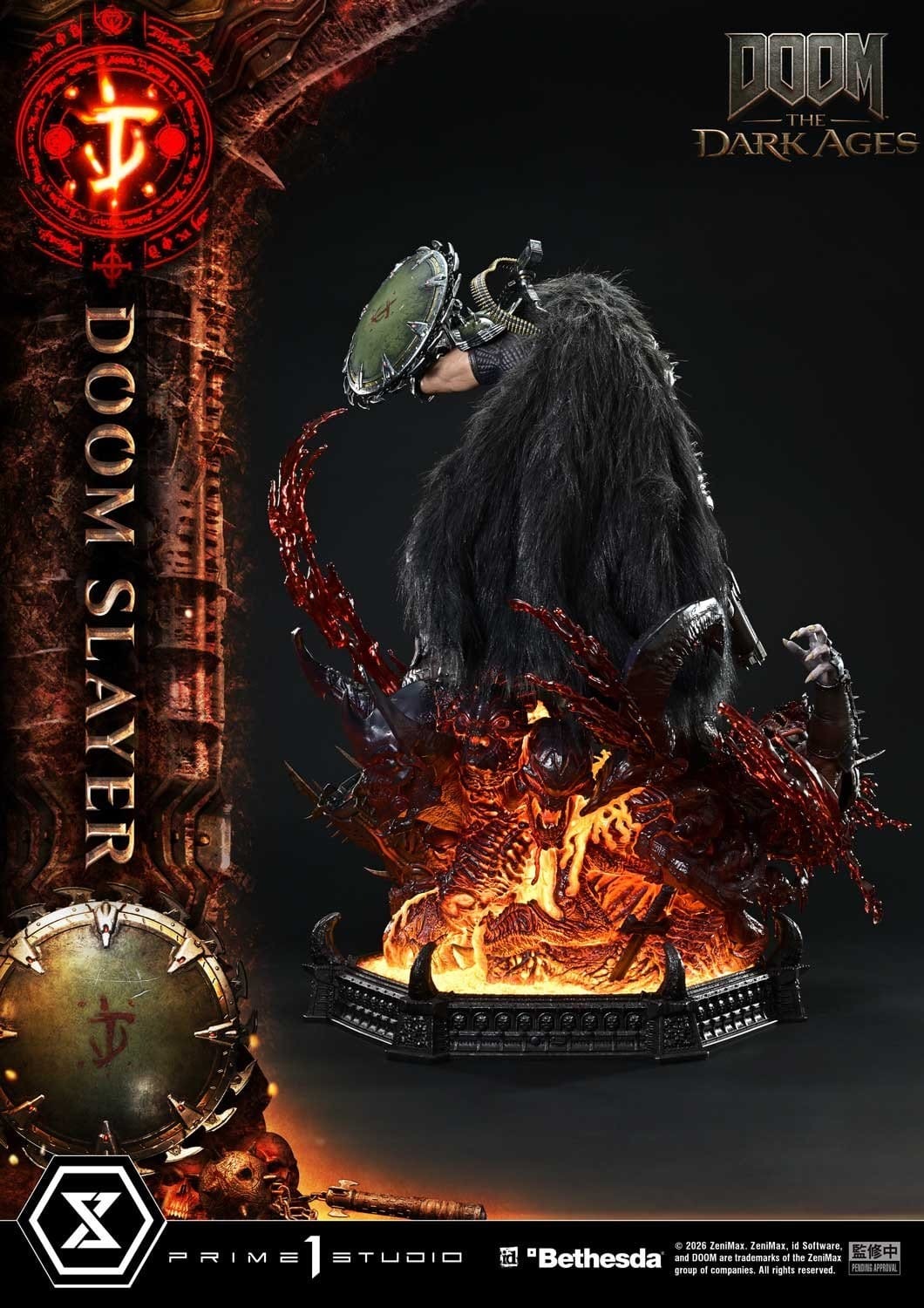 DOOM: The Dark Ages Ultimate Premium Masterline Series Statue 1/4 DOOM Slayer 77 cm