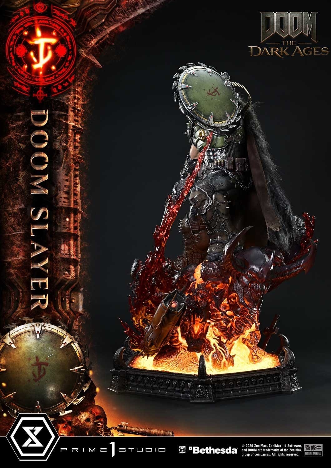DOOM: The Dark Ages Ultimate Premium Masterline Series Statue 1/4 DOOM Slayer 77 cm
