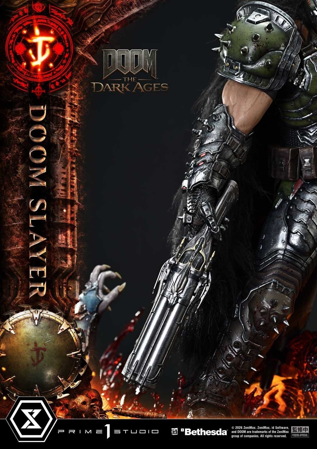 DOOM: The Dark Ages Ultimate Premium Masterline Series Statue 1/4 DOOM Slayer 77 cm
