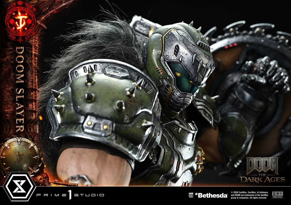 DOOM: The Dark Ages Ultimate Premium Masterline Series Statue 1/4 DOOM Slayer 77 cm