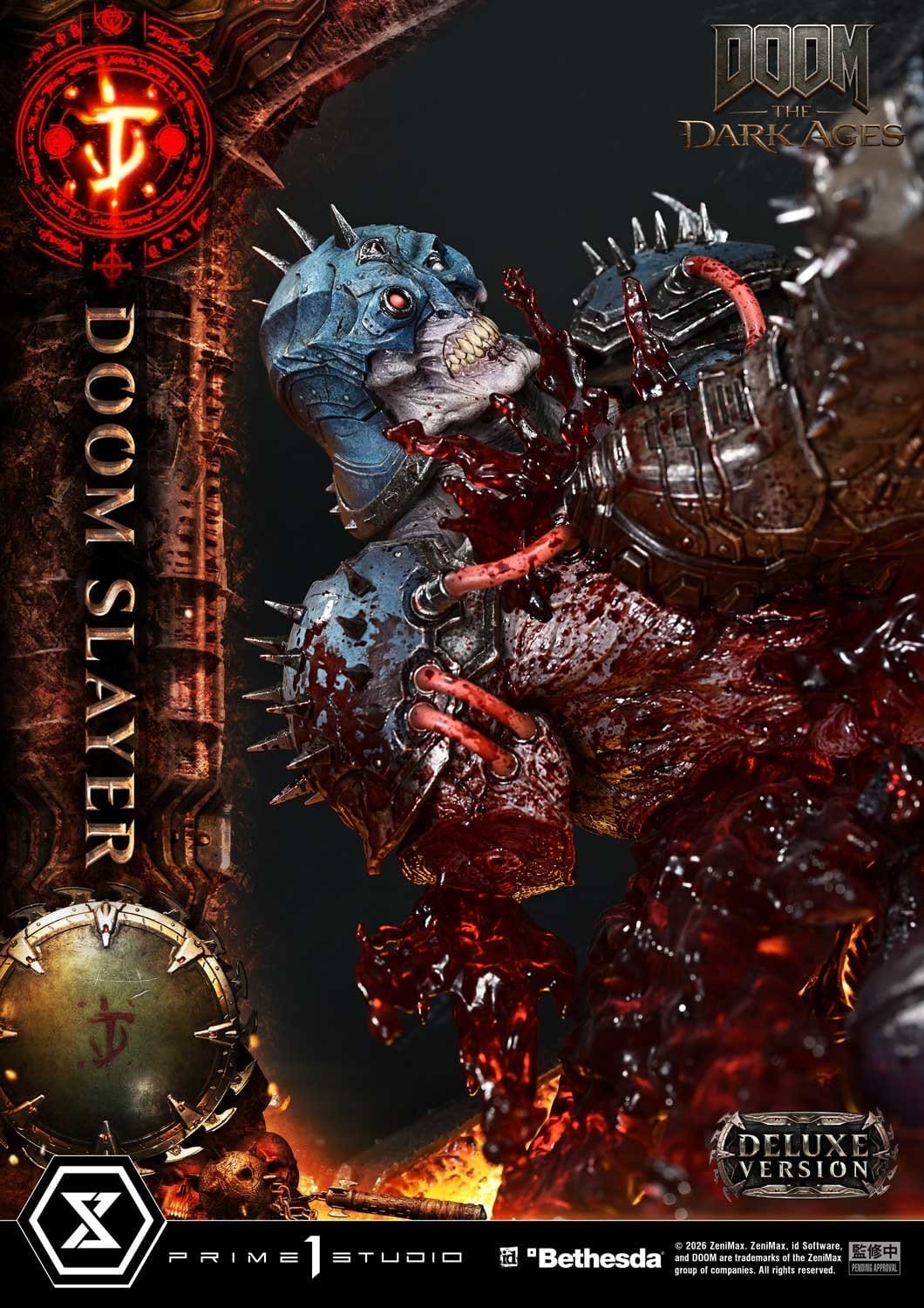 DOOM: The Dark Ages Ultimate Premium Masterline Series Statue 1/4 DOOM Slayer Deluxe Version 77 cm