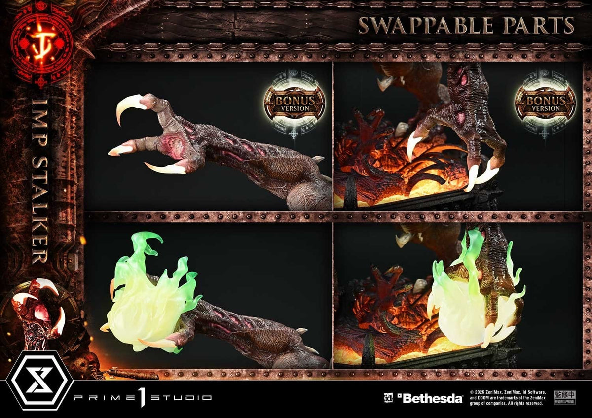 DOOM: The Dark Ages Ultimate Premium Masterline Series Statue 1/4 Imp Stalker Bonus Version 77 cm