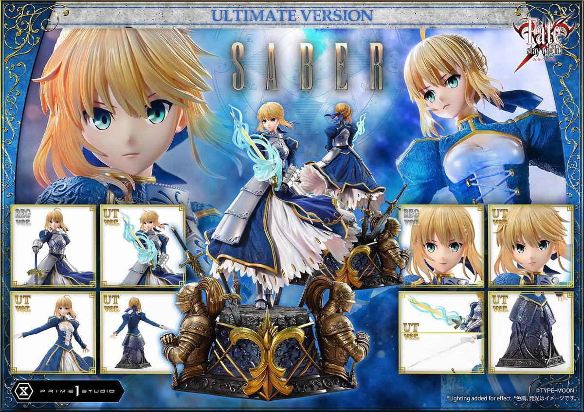 Fate/Stay Night Ultimate Premium Masterline Series Statue 1/4 Saber Ultimate Ver. 59 cm