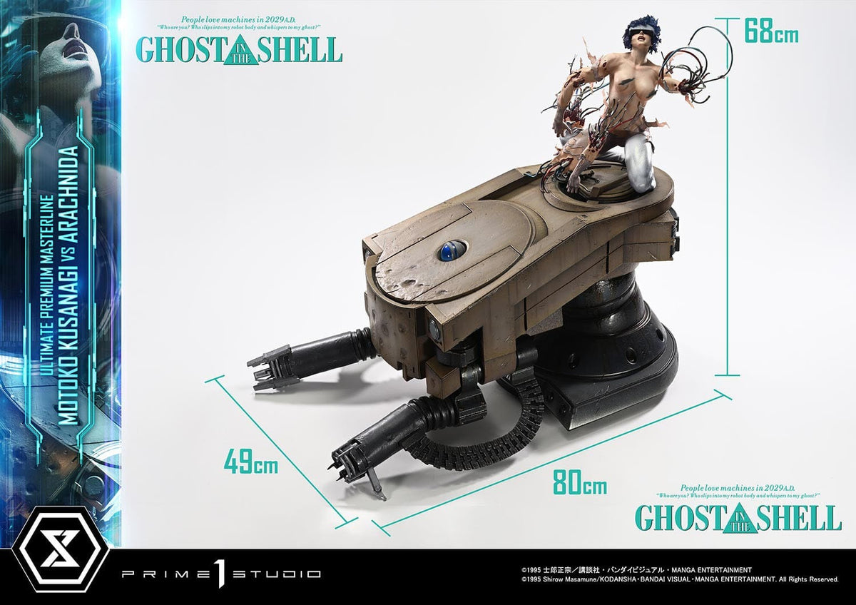 Ghost in the Shell Ultimate Premium Masterline Series Statue 1/4 Motoko Kusanagi vs Arachnida 68 cm