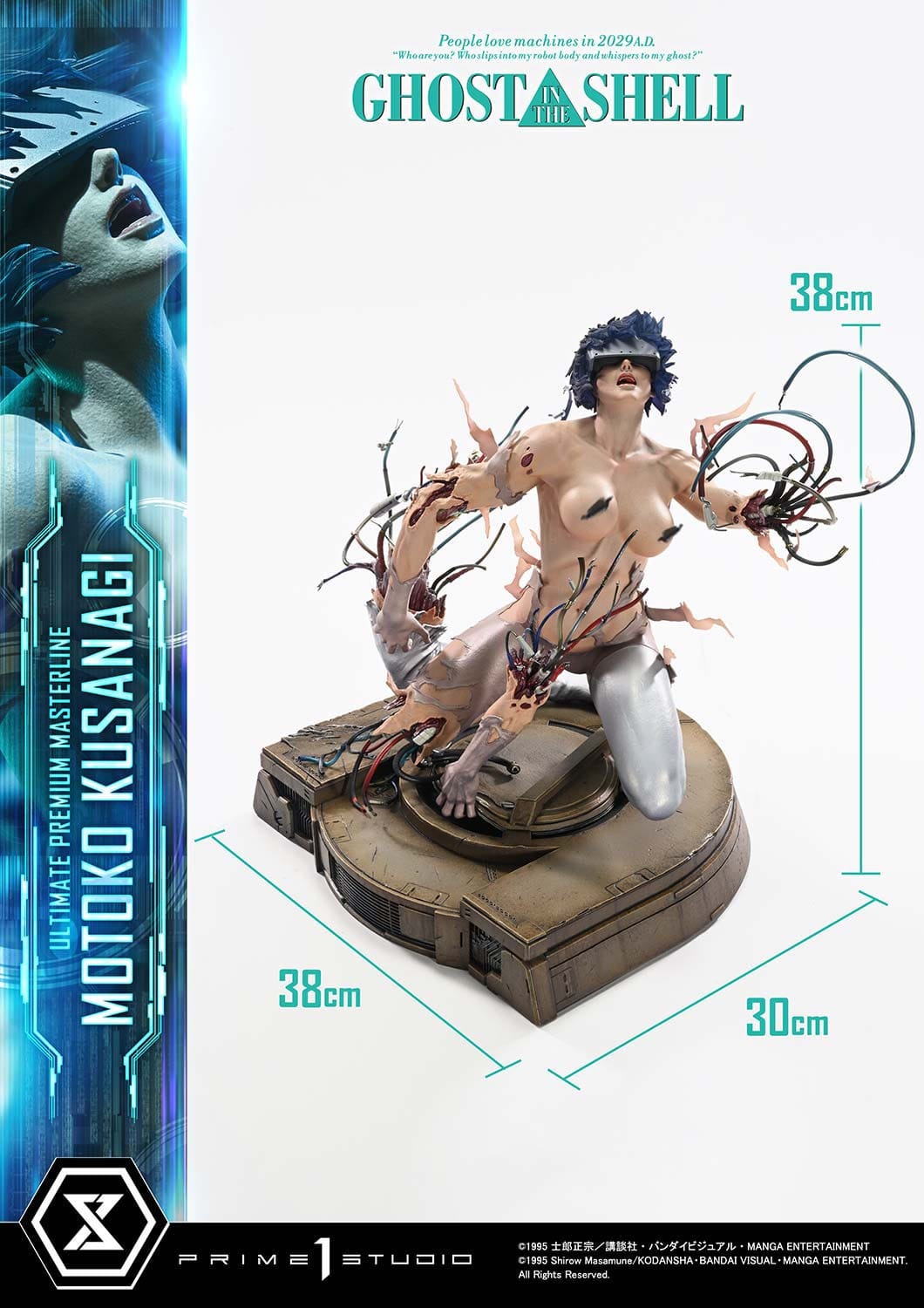 Ghost in the Shell Ultimate Premium Masterline Series Statue 1/4 Motoko Kusanagi 38 cm