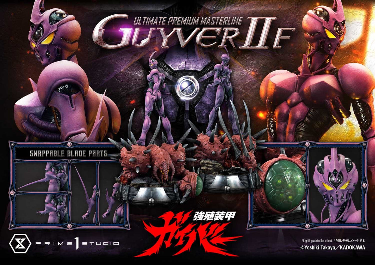 Guyver The Bioboosted Armor Ultimate Premium Masterline Statue Guyver II F(Female) Bonus Version 88 cm