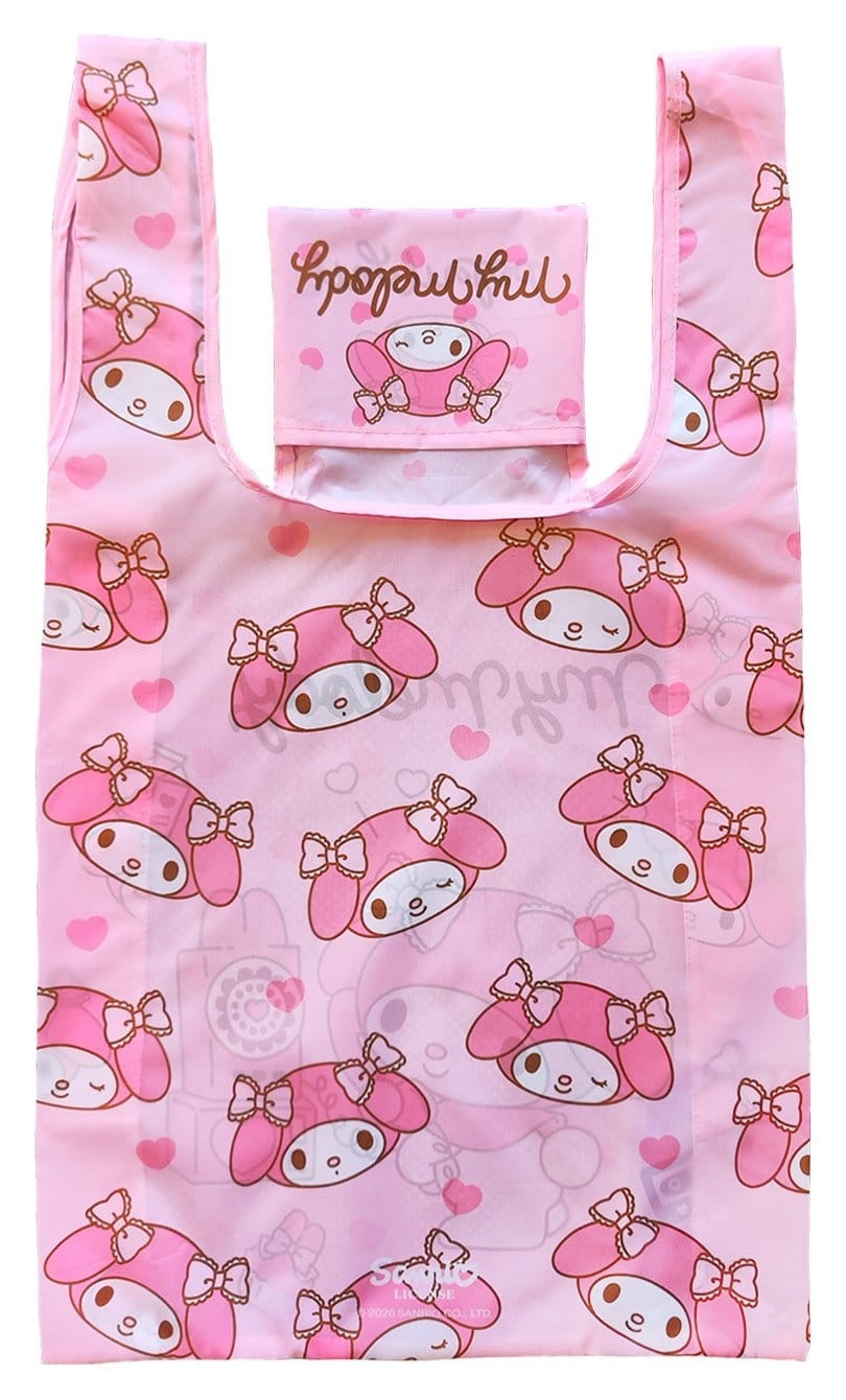 Sanrio Tote Bag My Melody Kawaii Foldable