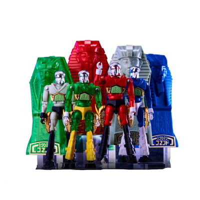 Legacysoul Action Figure Microman Command No. 2 4er Set