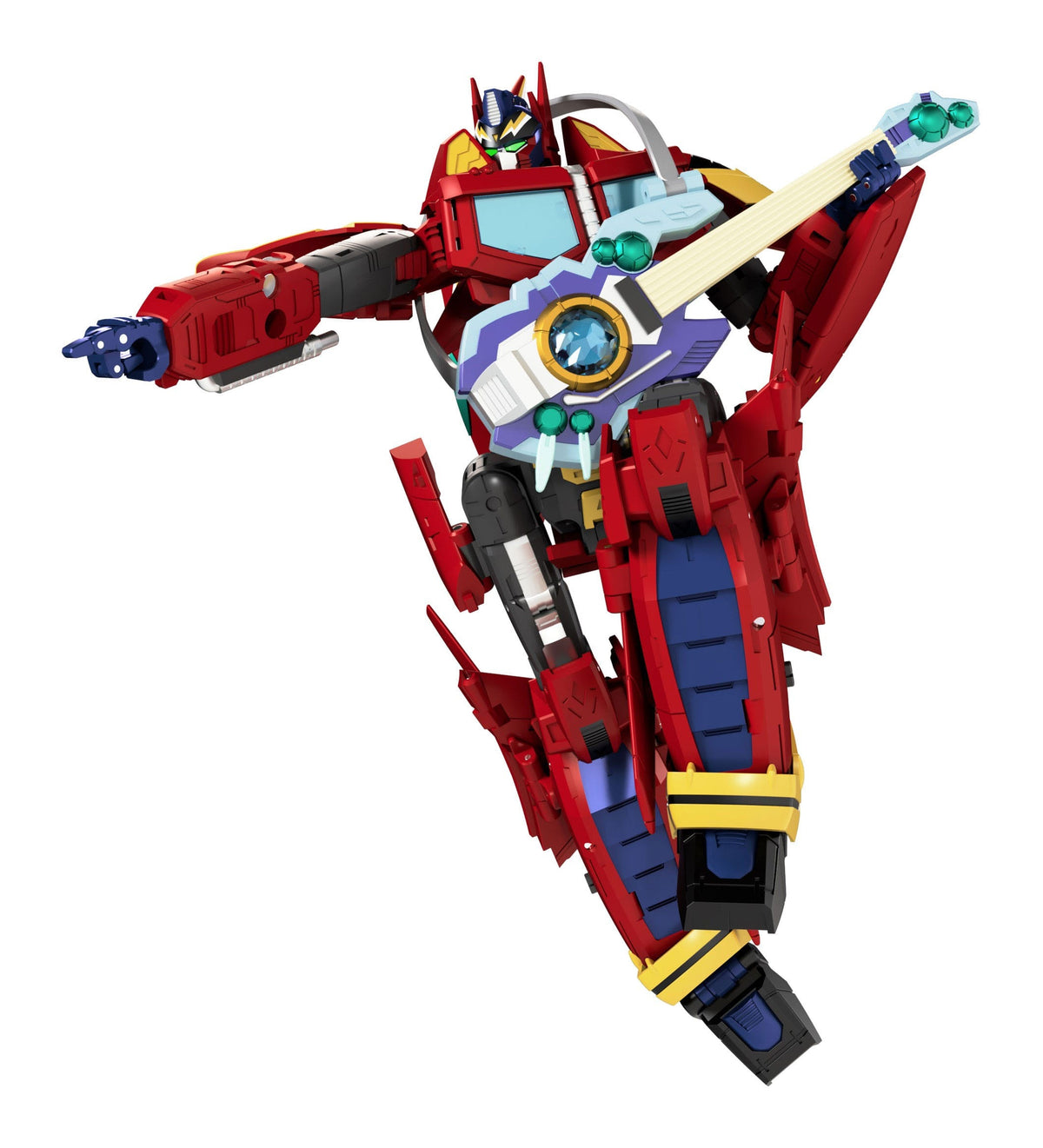 Transformers x Macross7 Synergenex Action Figure Basara Prime 19 cm