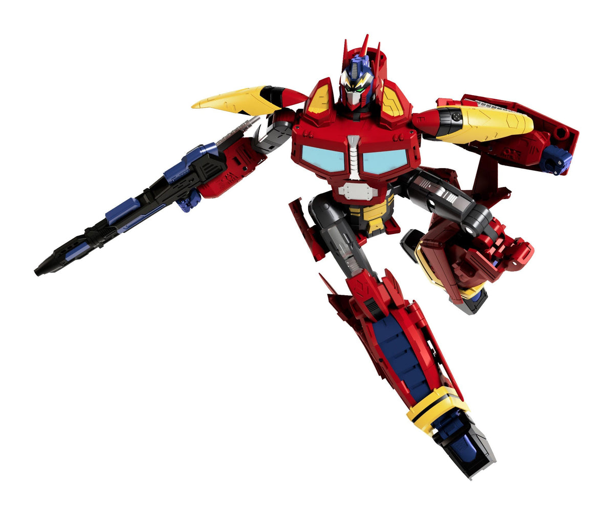Transformers x Macross7 Synergenex Action Figure Basara Prime 19 cm